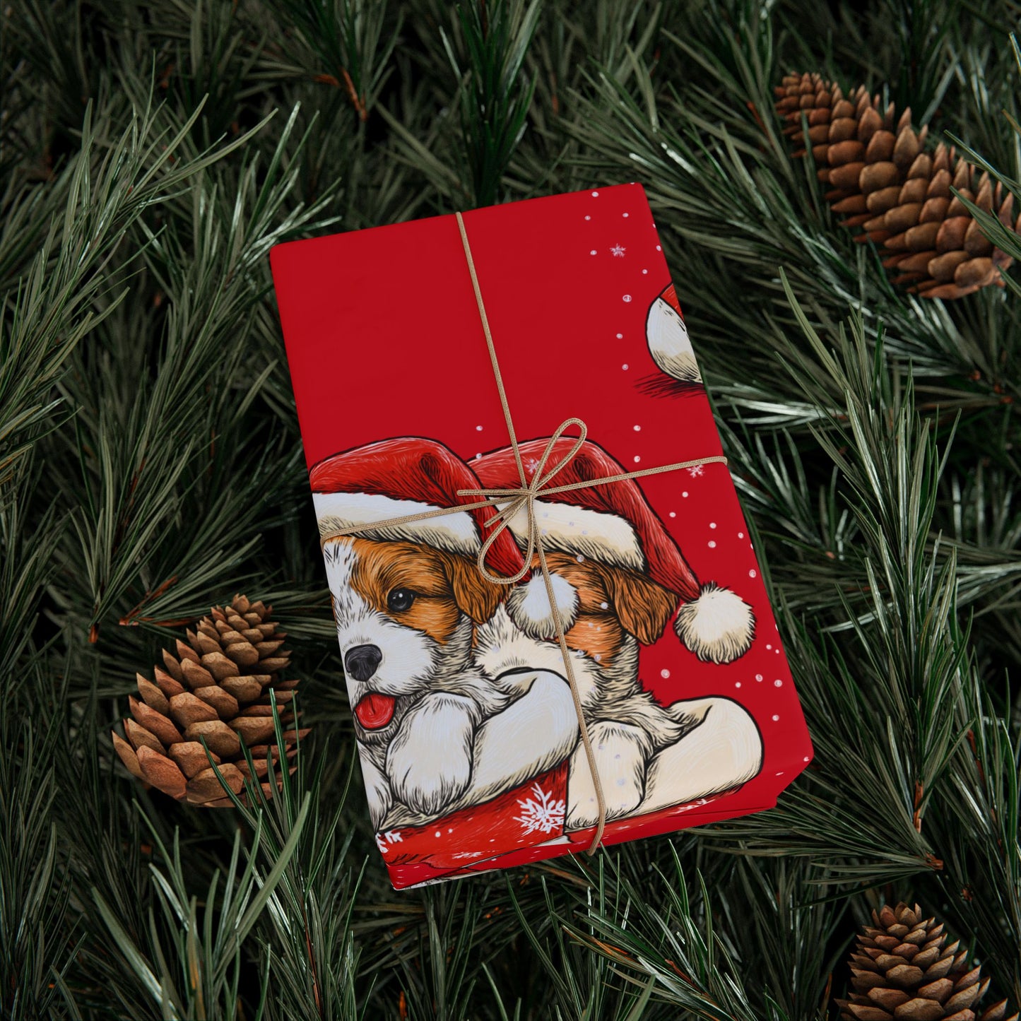 Wrapping Papers - Stocking Full of Puppy Love