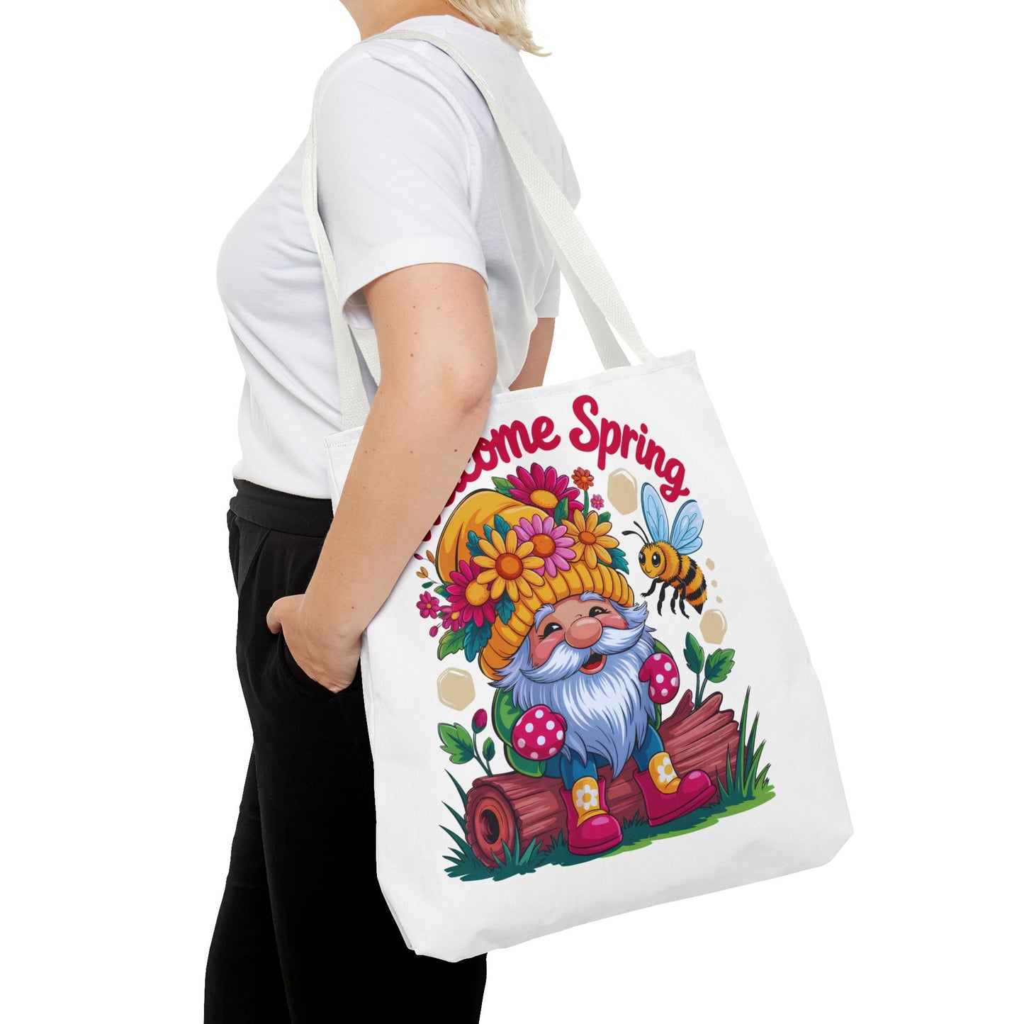 Spring Welcome Tote Bag