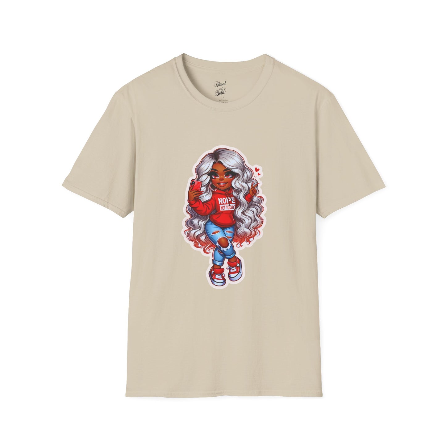 Graphic Tee - 'Nope Not Today' Design