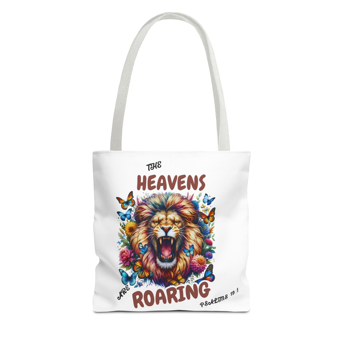 Tote Bag - The Heavens Are Roaring Design