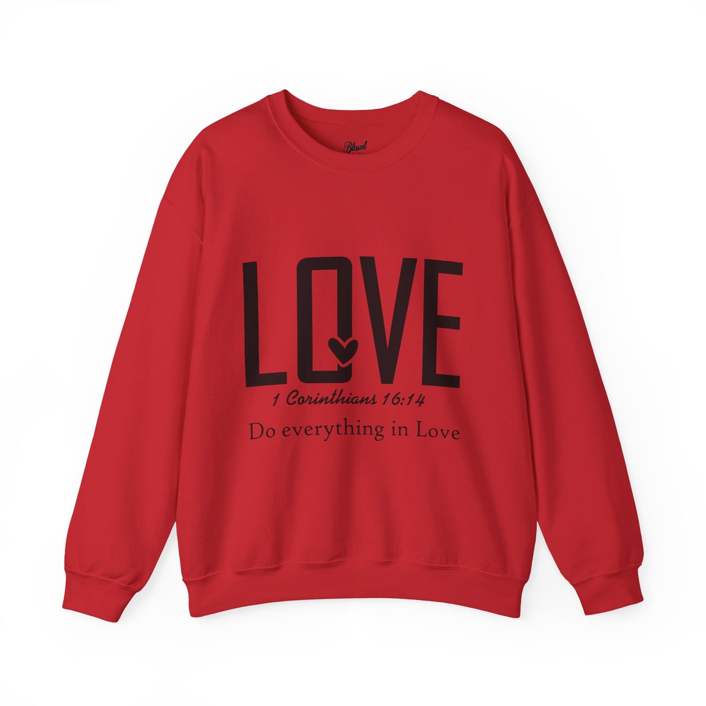 Crewneck Sweatshirt LOVE Design