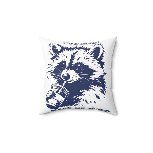 Pillow - Snacks Make Me Nicer - Funny Food Lover Decor