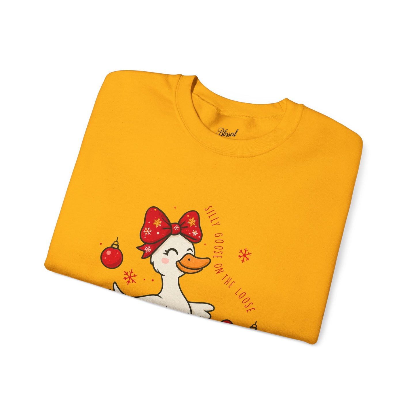 Sweatshirt - Silly Goose on the Loose Print