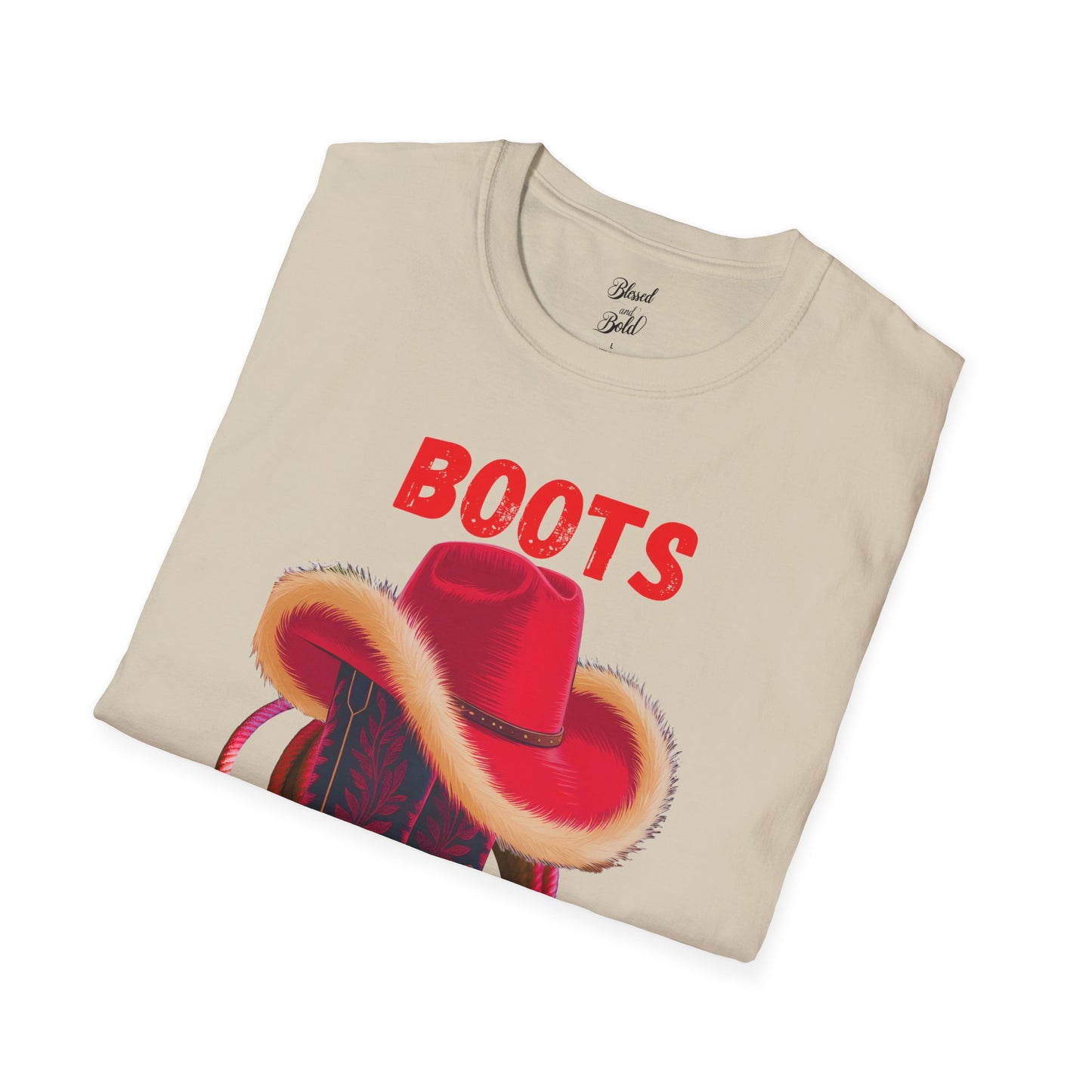 Unisex T-Shirt - BOOTS ON THE GROUND Design