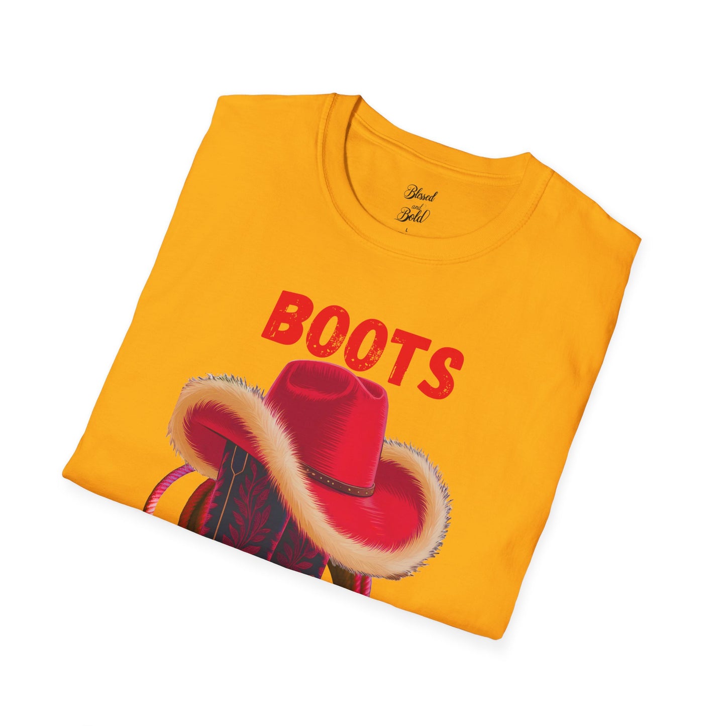 Unisex T-Shirt - BOOTS ON THE GROUND Design