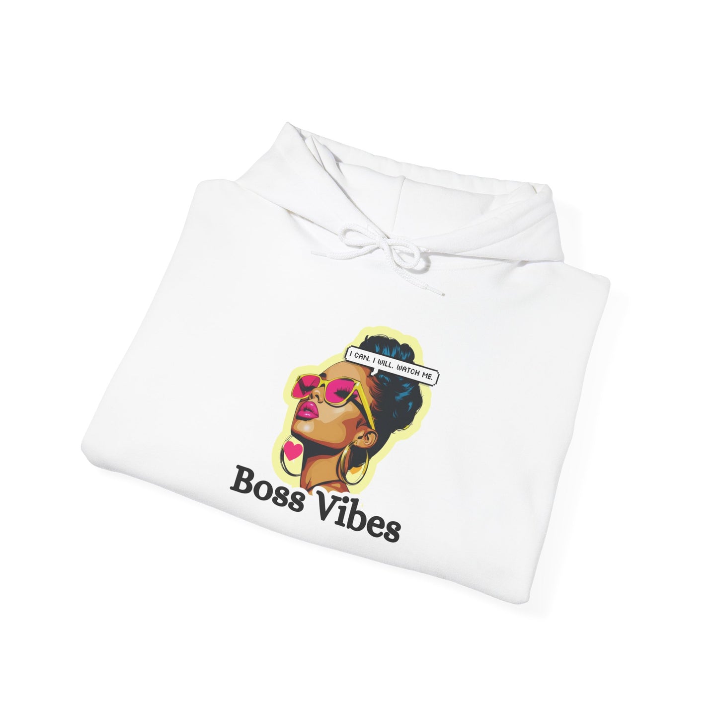 Boss Vibes  Heavy Hooded Sweatshirt