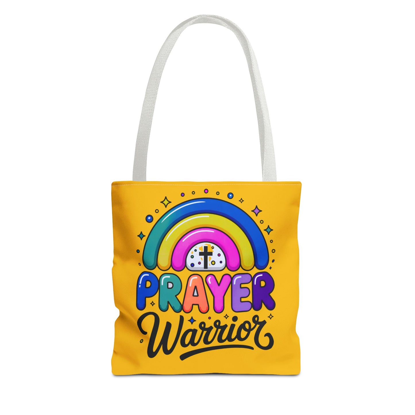Prayer Warrior Tote Bag - Christian Religious Faith Spiritual Gift