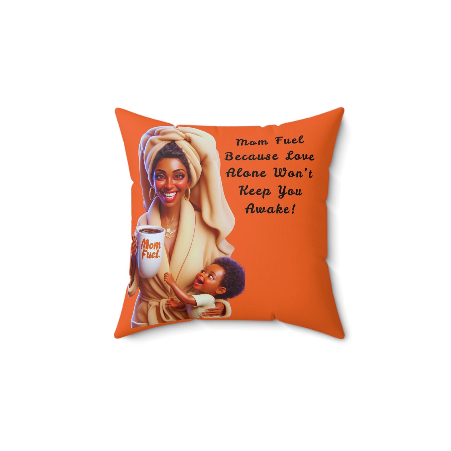 Pillow Mom Fuel Square Pillow
