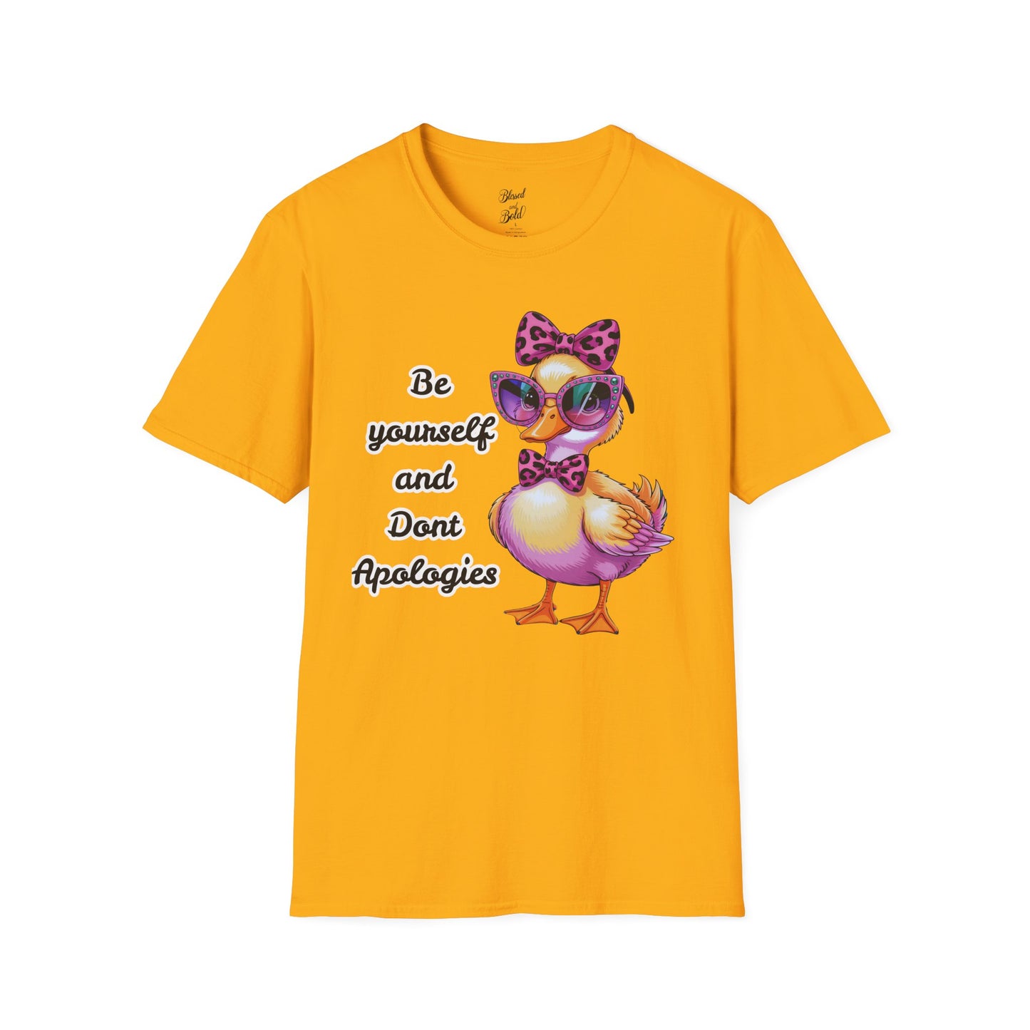 Be Yourself Unisex T-Shirt - Inspirational Quote Design
