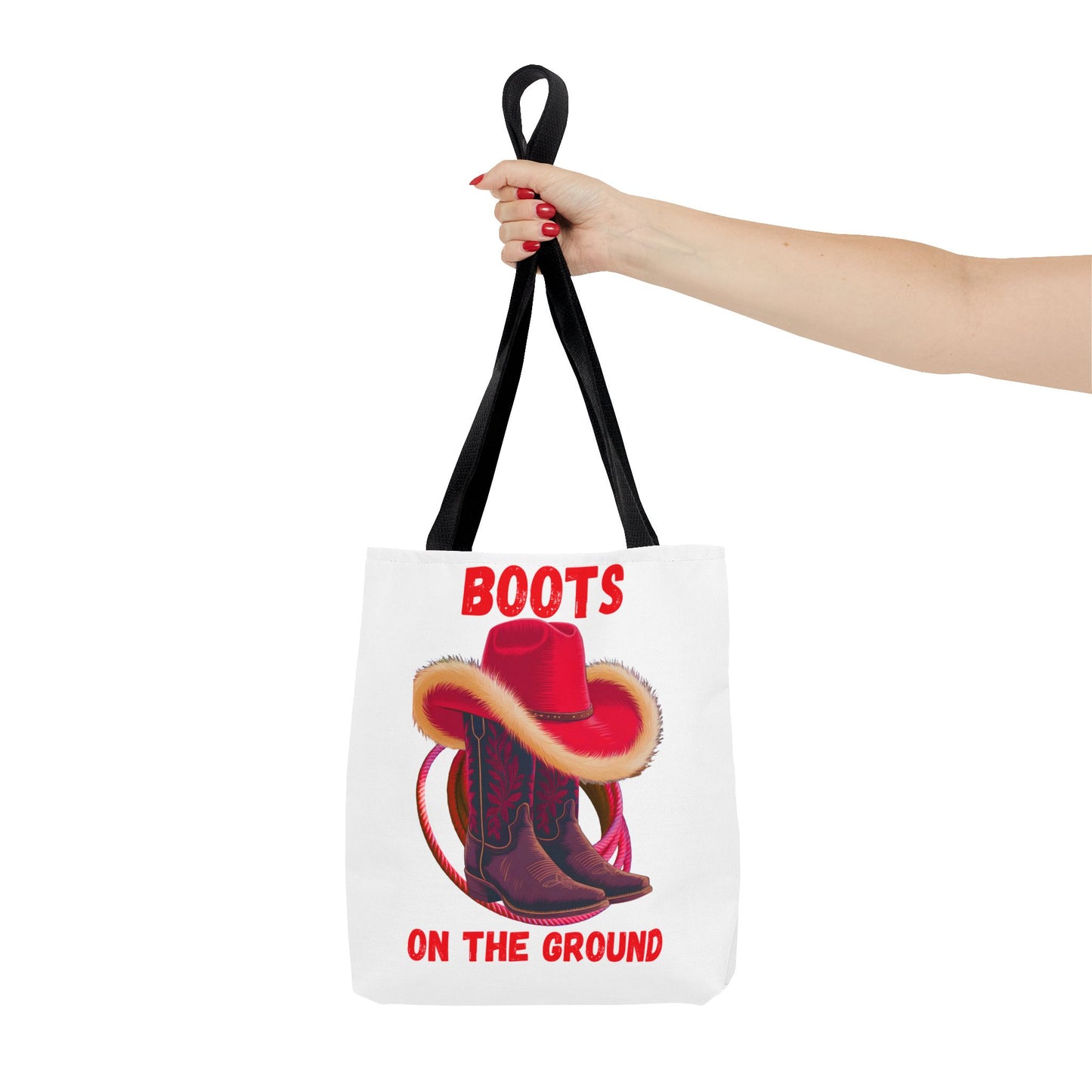 Boots on the Ground Tote Bag