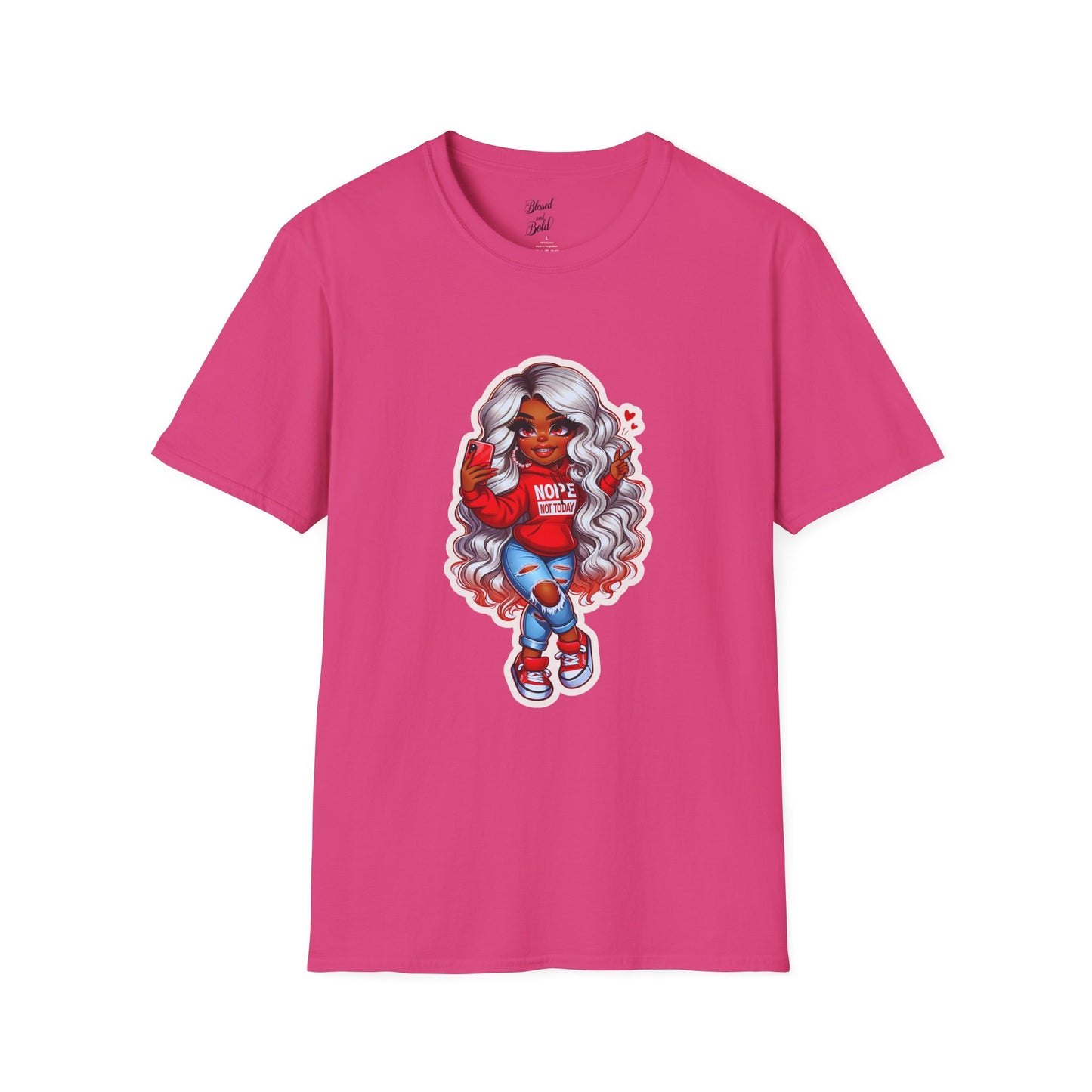 Graphic Tee - 'Nope Not Today' Design