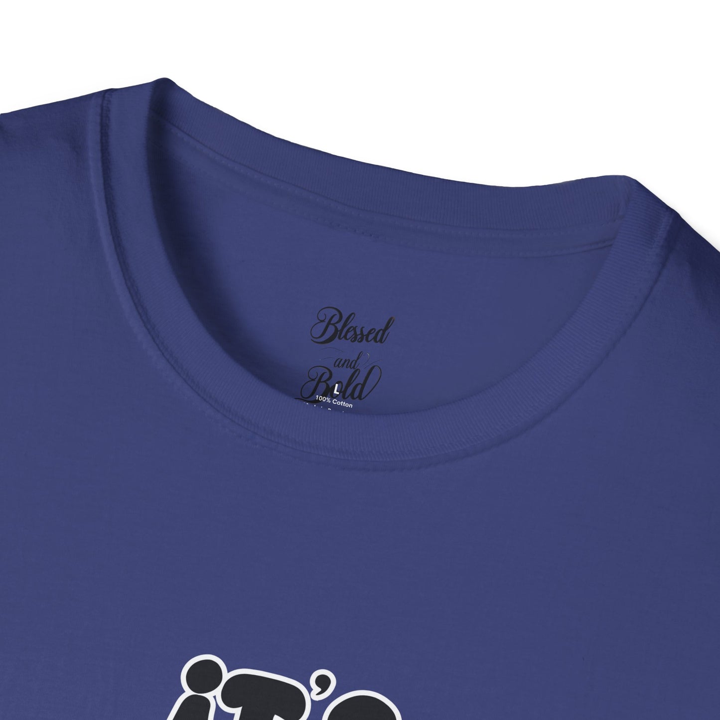 Christian Unisex T-Shirt - 'It's Never Luck, It's Always God'