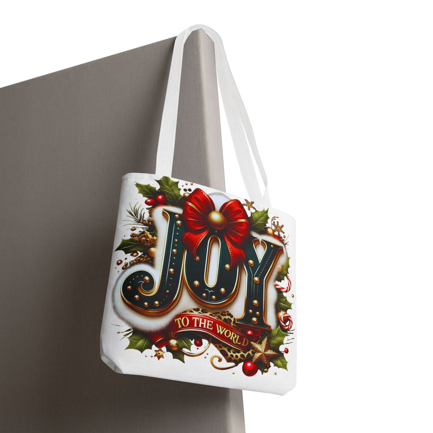 Tote Bag - Joy to the World Holiday Carryall