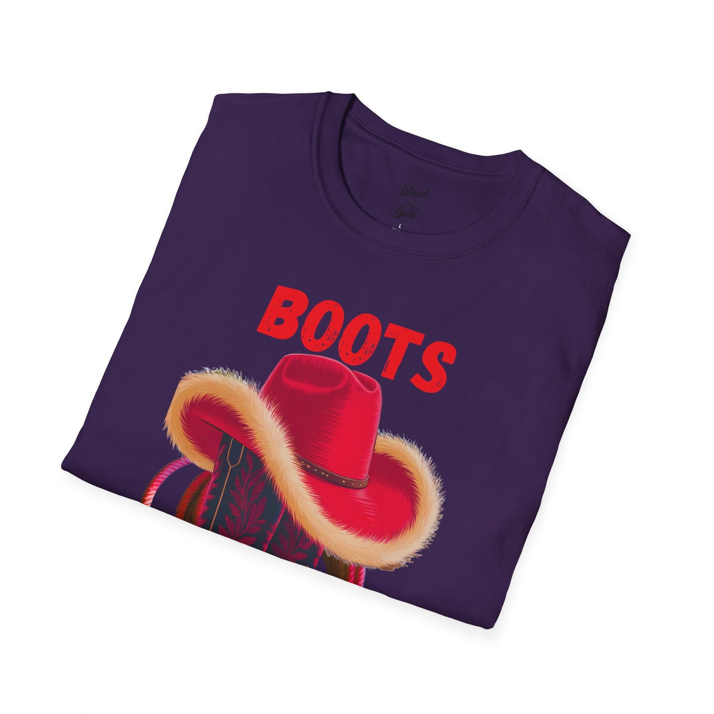 Unisex T-Shirt - BOOTS ON THE GROUND Design