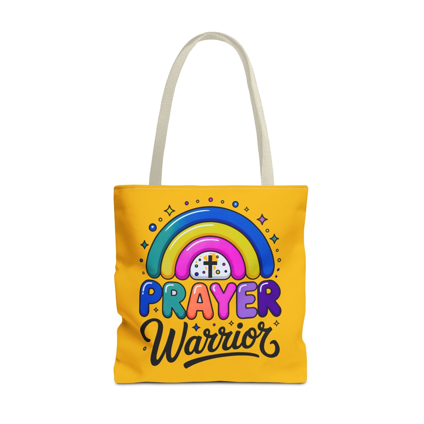 Prayer Warrior Tote Bag - Christian Religious Faith Spiritual Gift