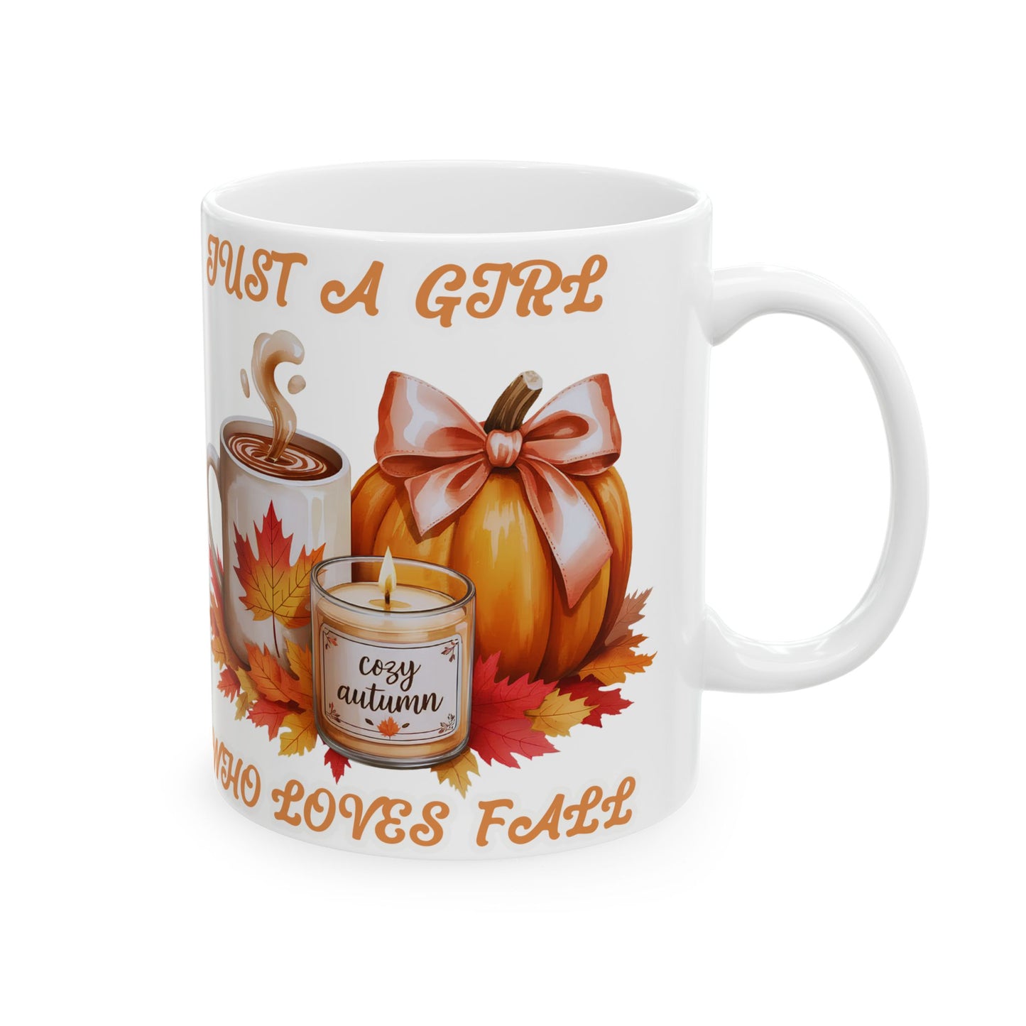 Mug Just a Girl Who Loves Fall 11oz/15oz