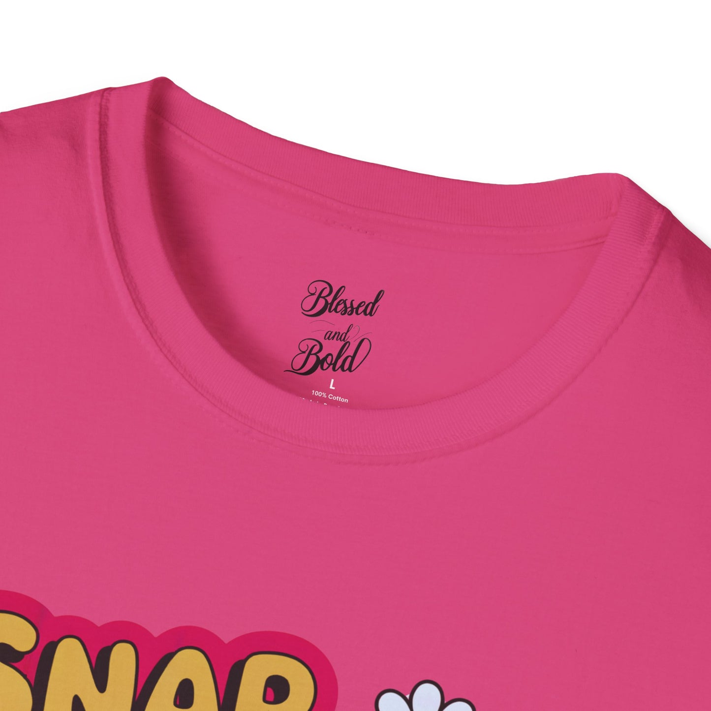 Unisex T-Shirt Snap That Bag Design