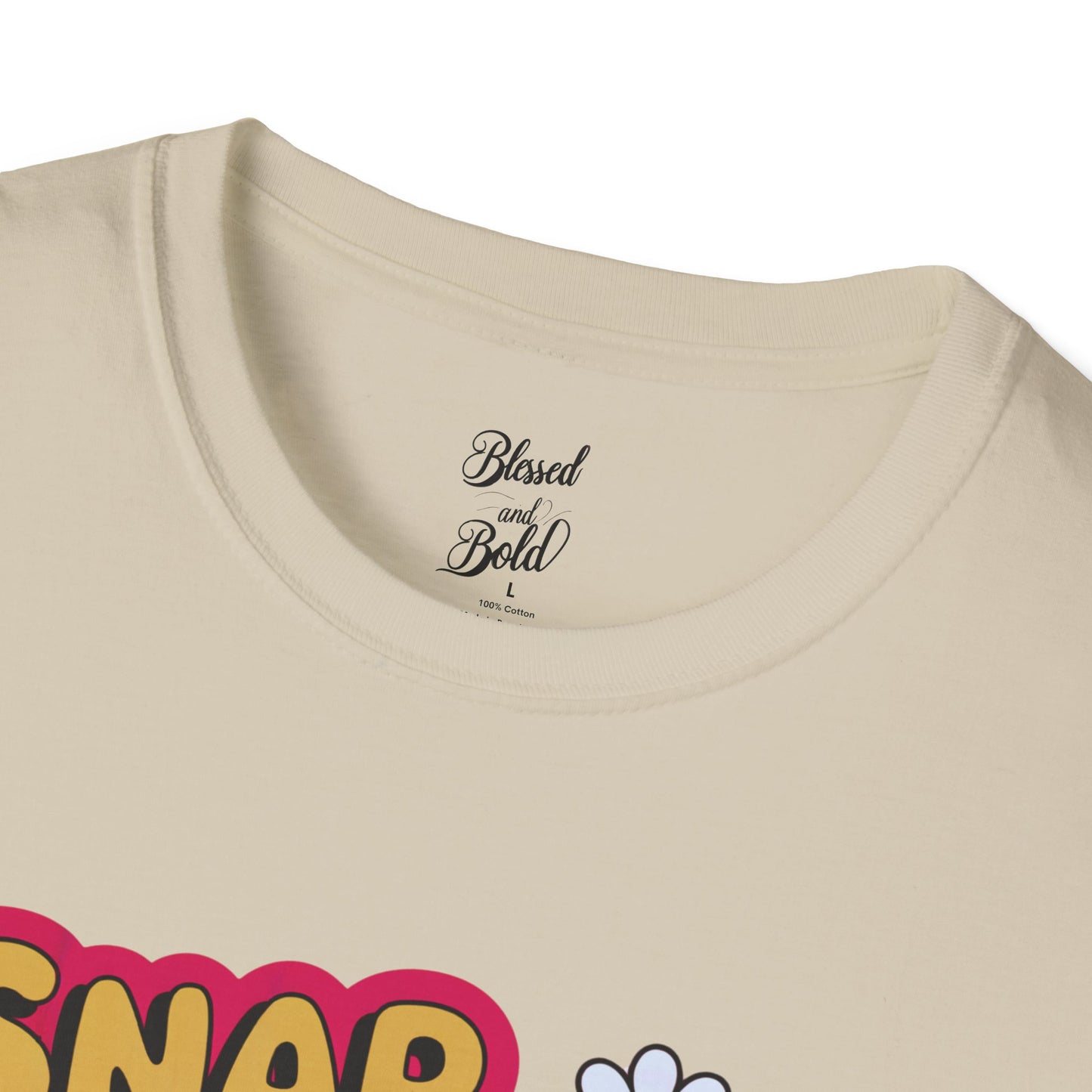 Unisex T-Shirt Snap That Bag Design