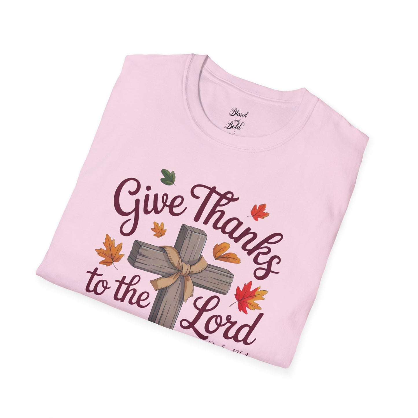 Psalm 136:1 Unisex T-Shirt