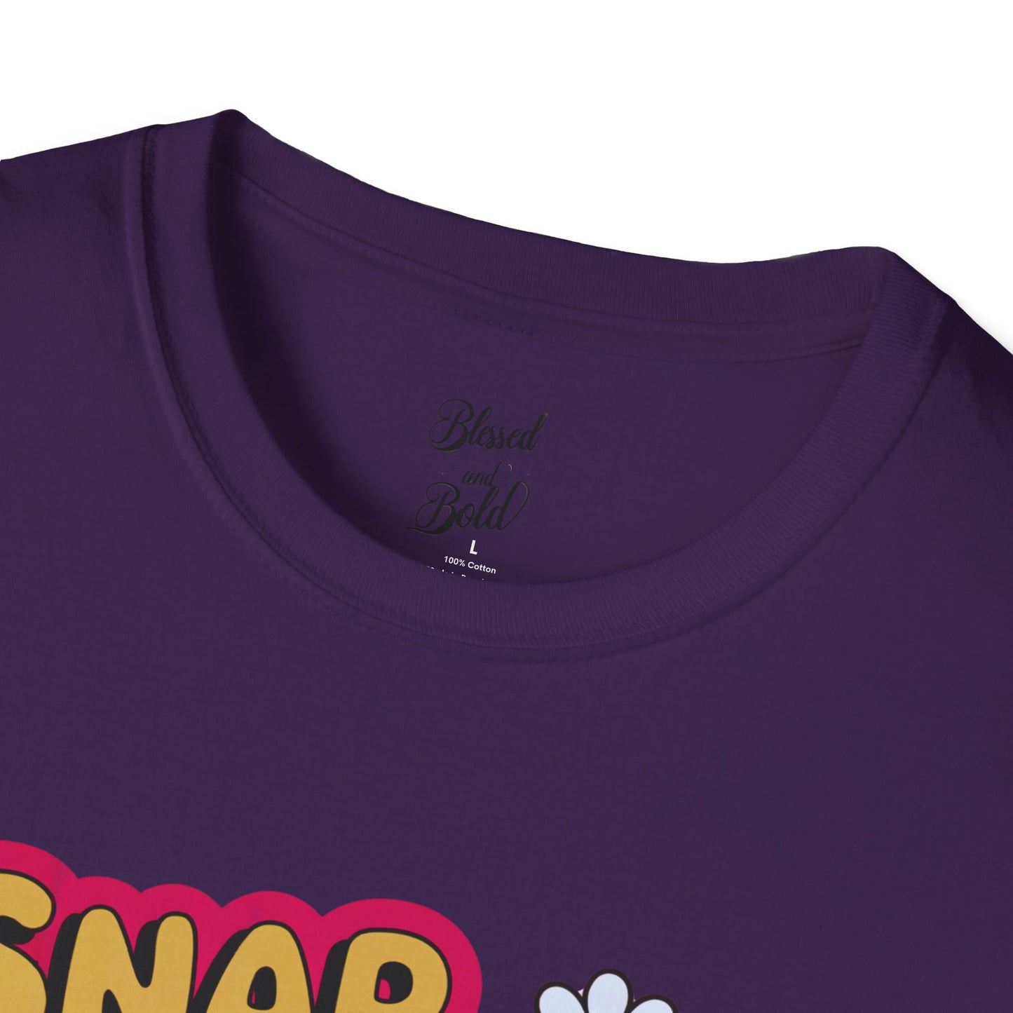 Unisex T-Shirt Snap That Bag Design