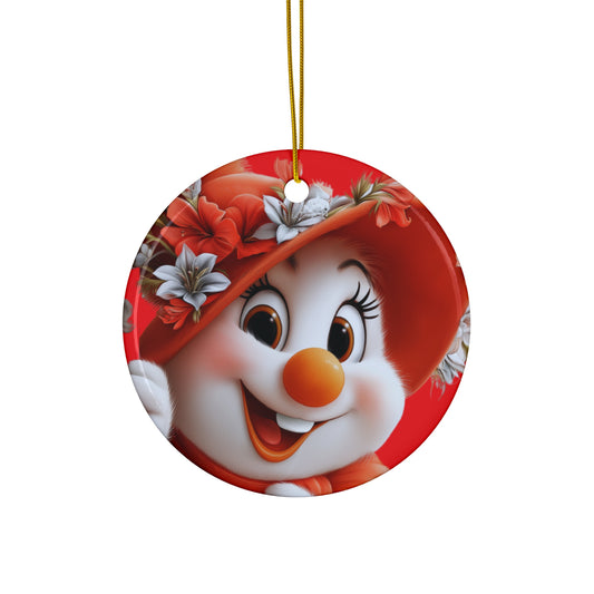 Ceramic Ornament - Snow Much Love