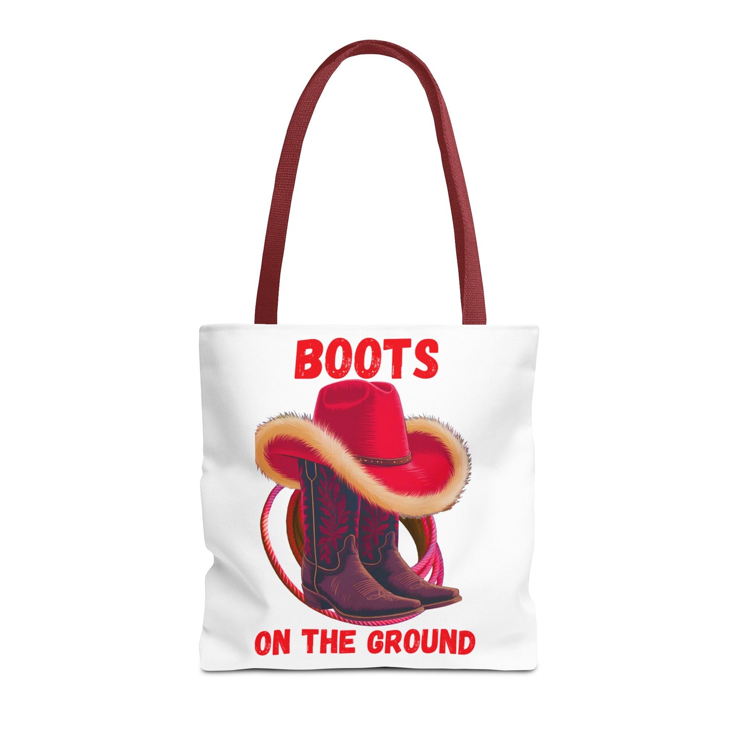 Boots on the Ground Tote Bag