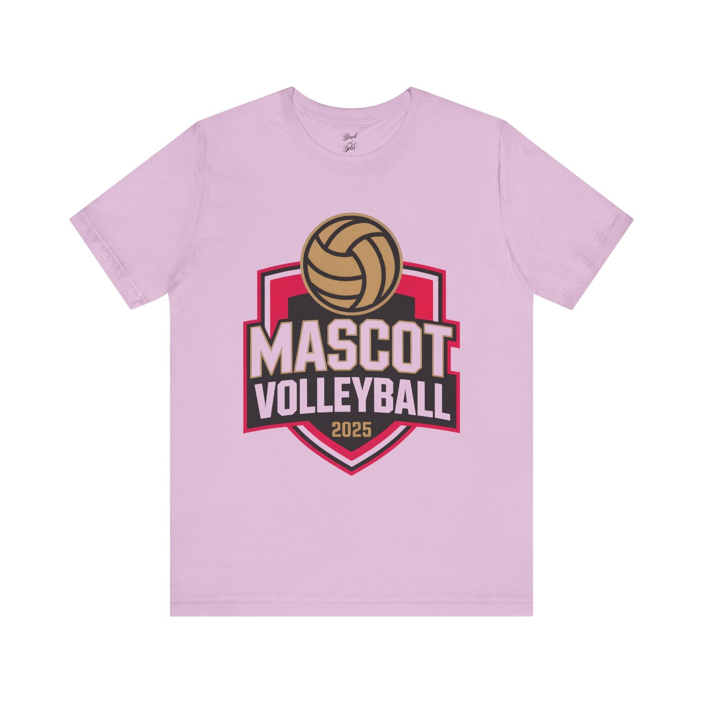 Volleyball Tee - Mascot Volleyball 2025 Unisex Jersey Short Sleeve Tee