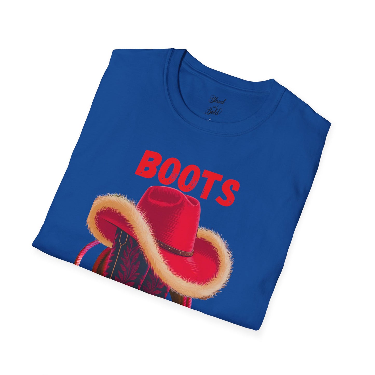 Unisex T-Shirt - BOOTS ON THE GROUND Design