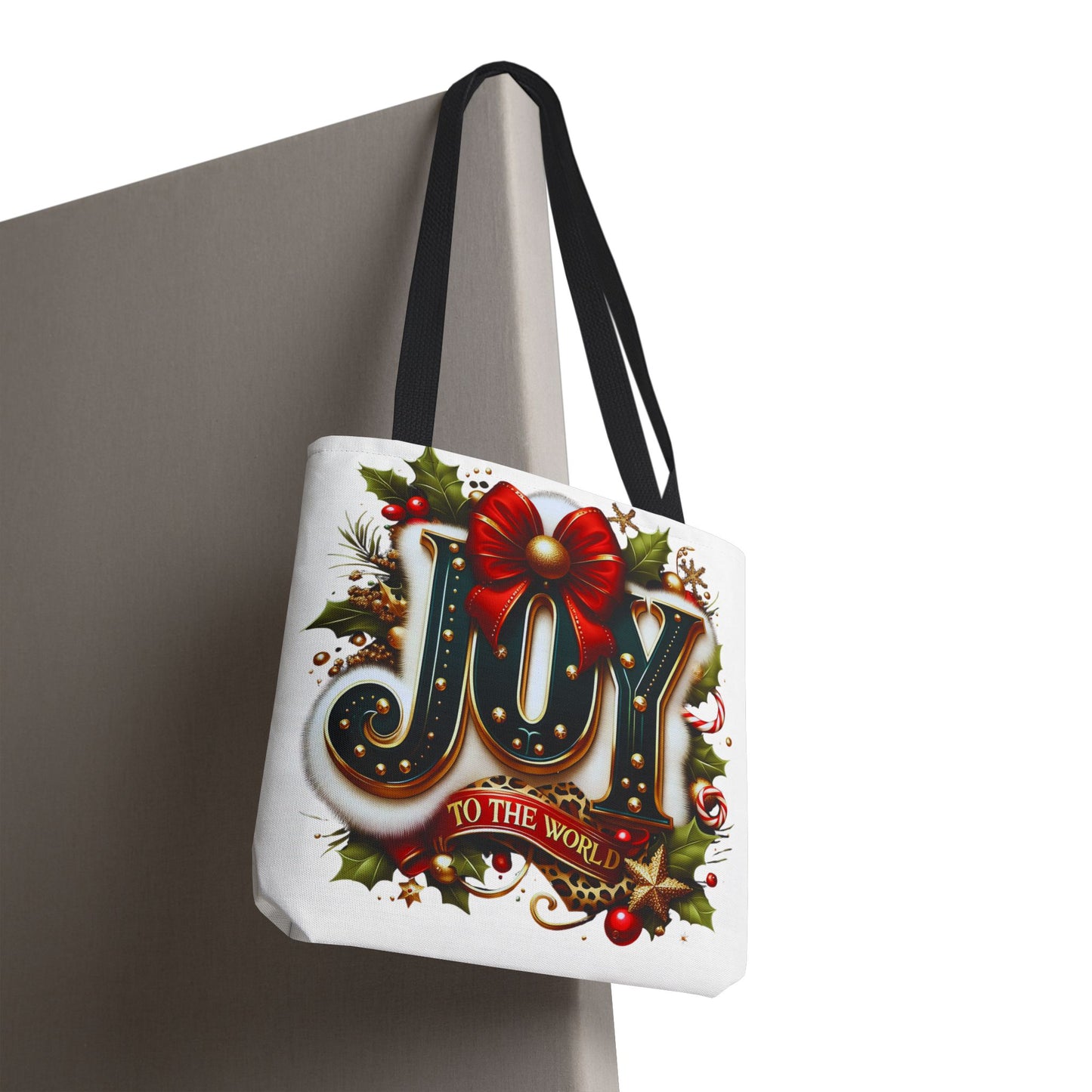 Tote Bag - Joy to the World Holiday Carryall