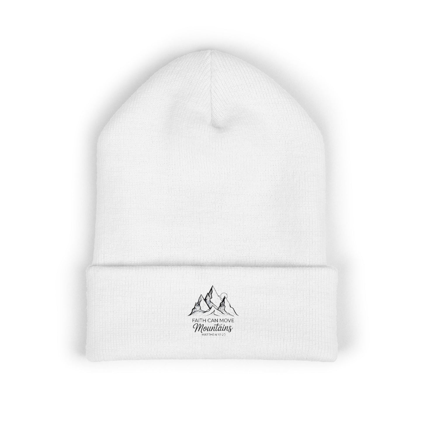 Beanie Faith Can Move Mountains Matthew 17:20