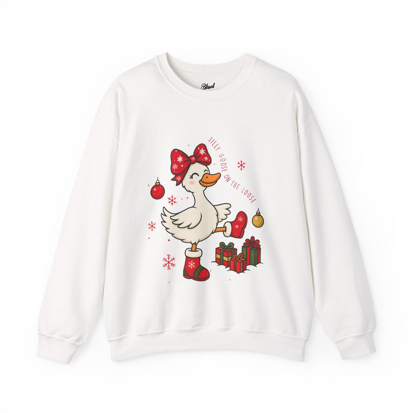 Sweatshirt - Silly Goose on the Loose Print