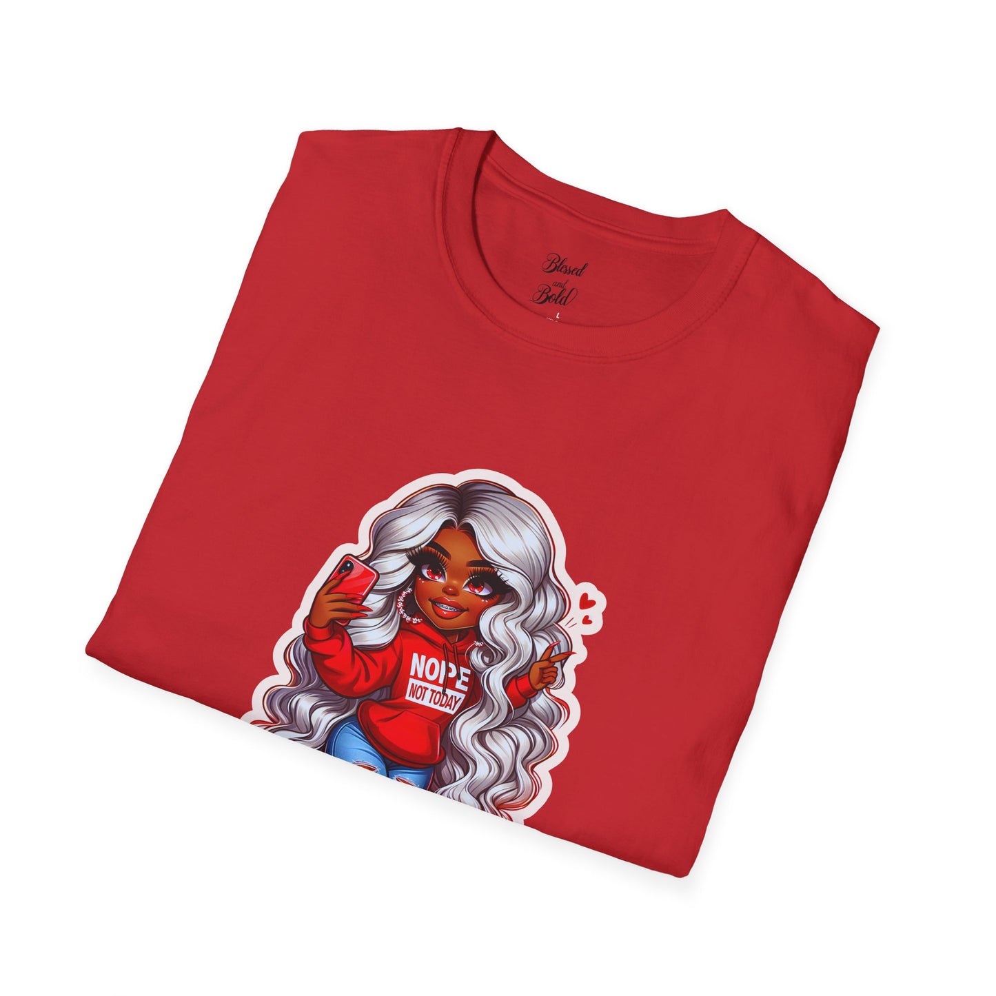 Graphic Tee - 'Nope Not Today' Design