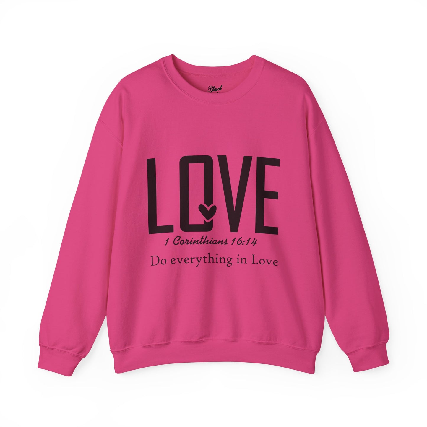 Crewneck Sweatshirt LOVE Design