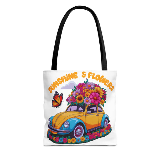 Sunshine & Flowers Tote Bag