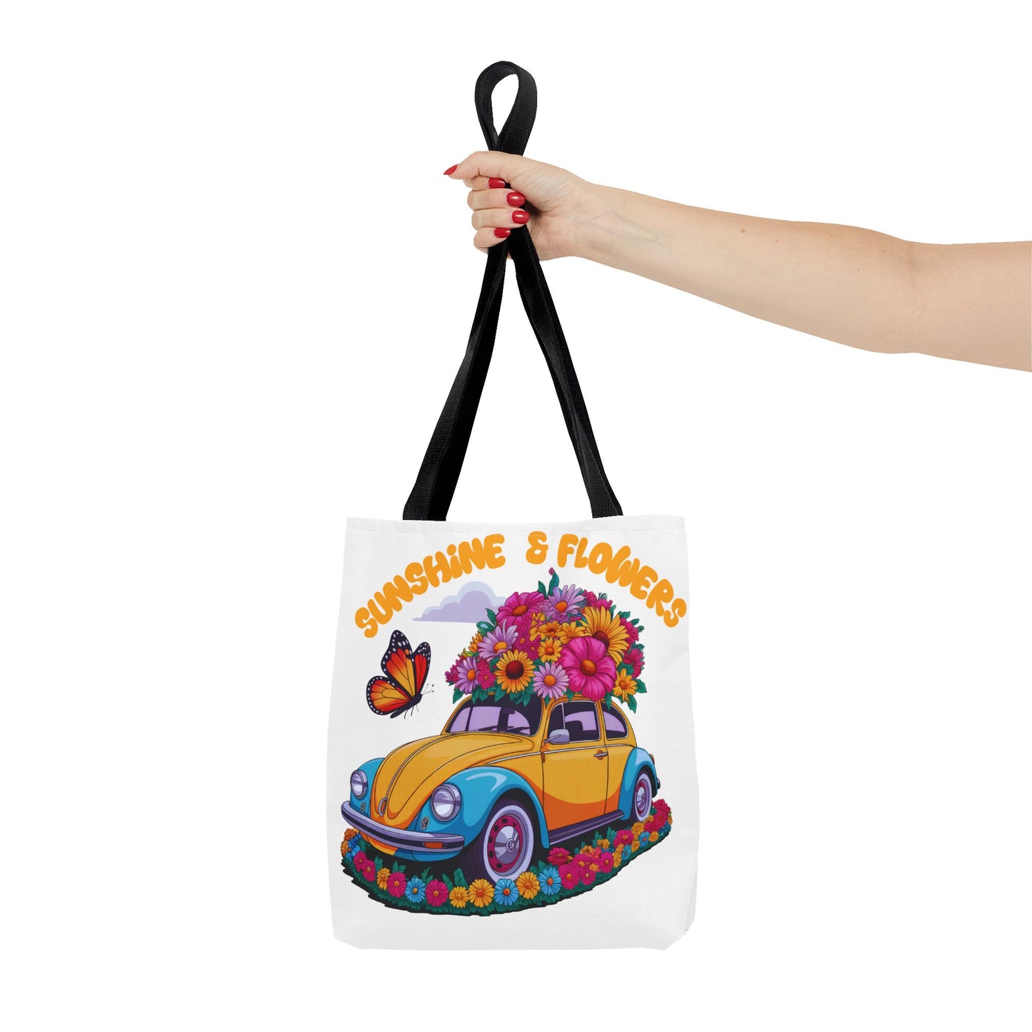 Sunshine & Flowers Tote Bag
