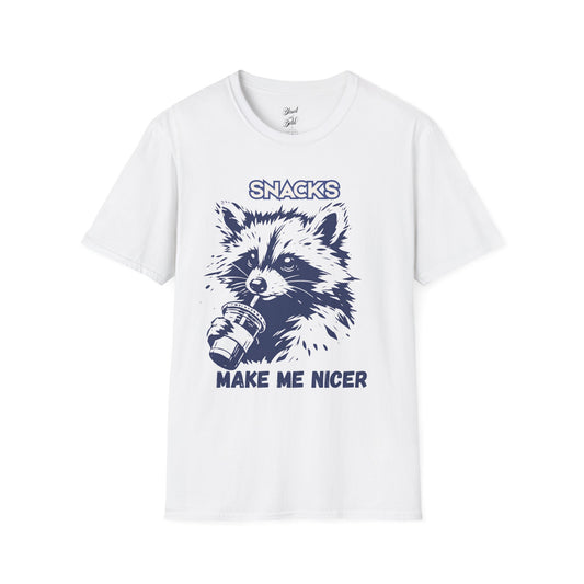 Snacks Make Me Nicer T-Shirt