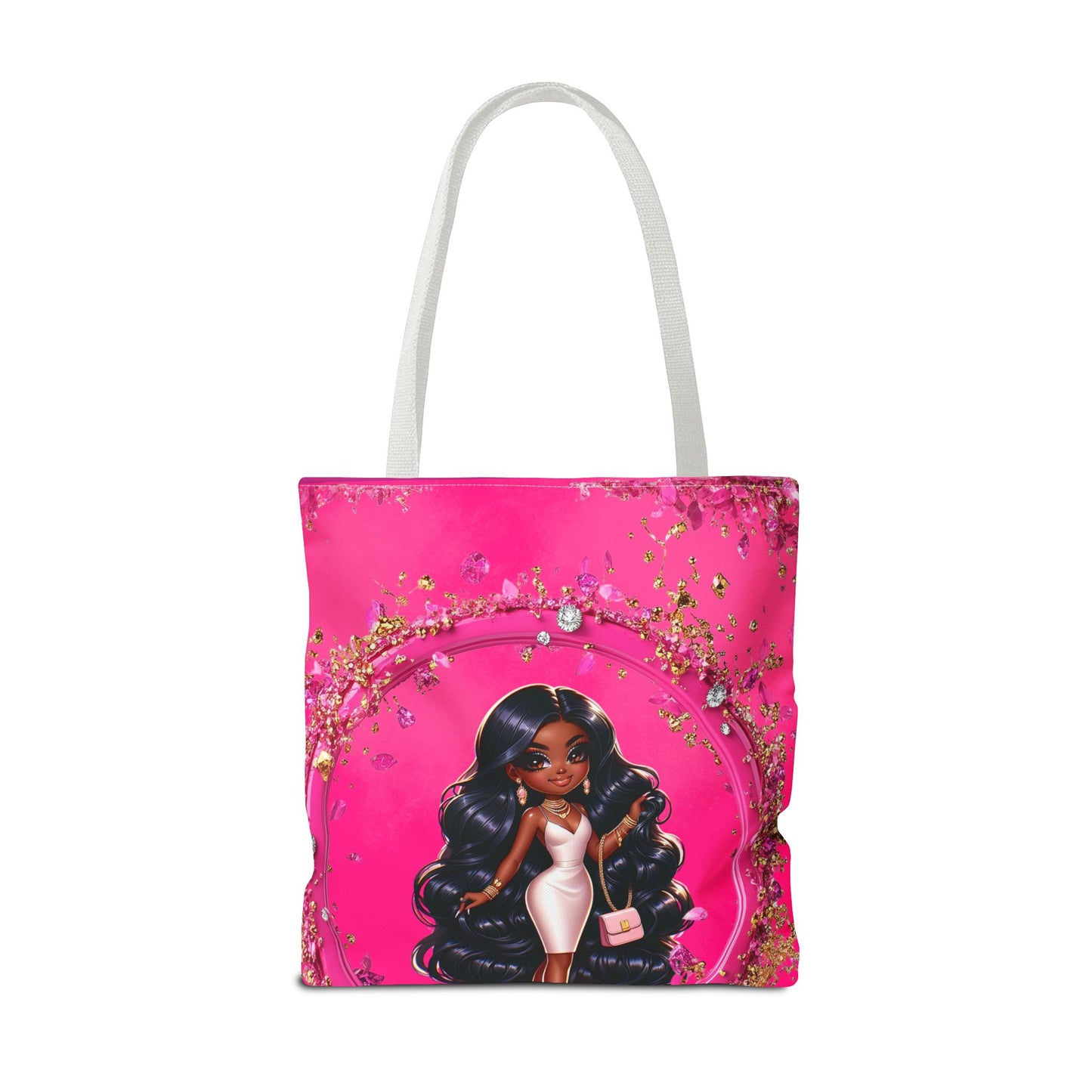 Faith Hustle Tote Bag - Inspirational Motivational Design