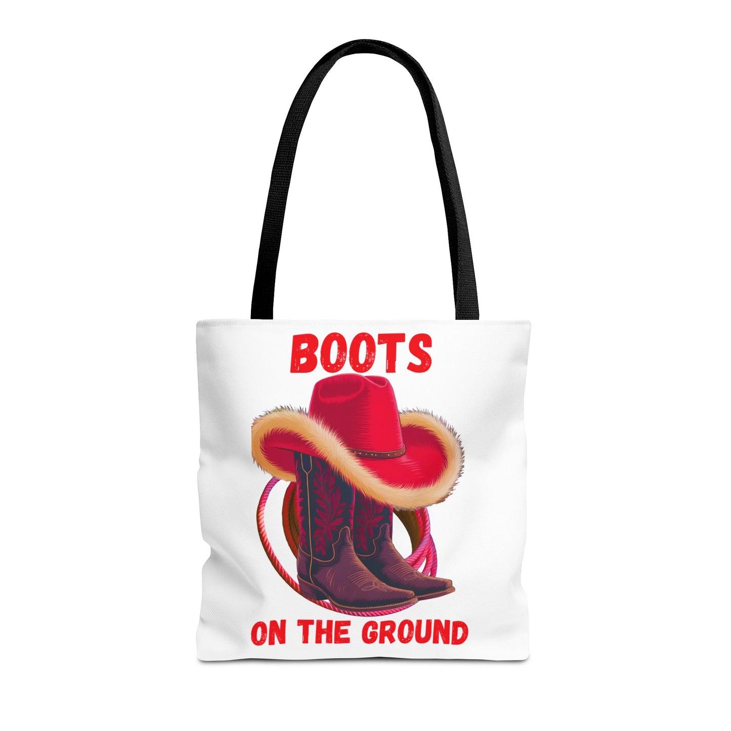 Boots on the Ground Tote Bag