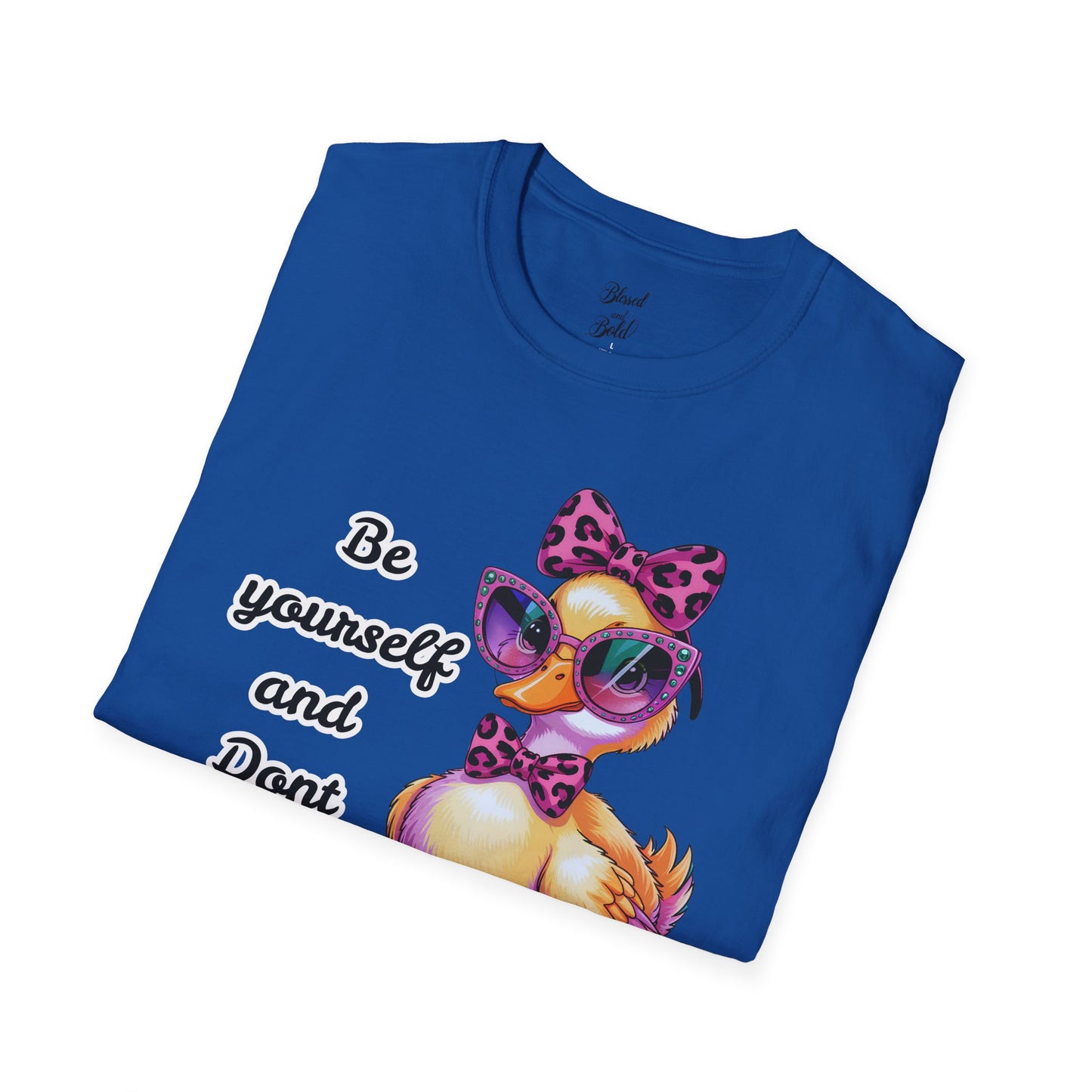 Be Yourself Unisex T-Shirt - Inspirational Quote Design