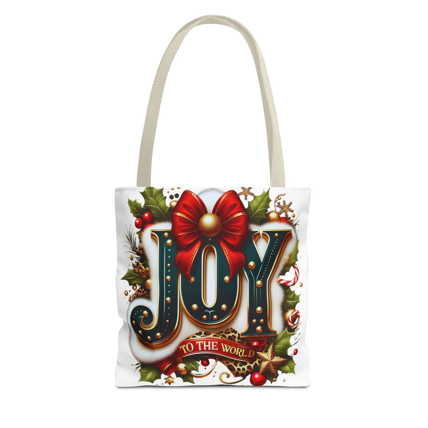 Tote Bag - Joy to the World Holiday Carryall