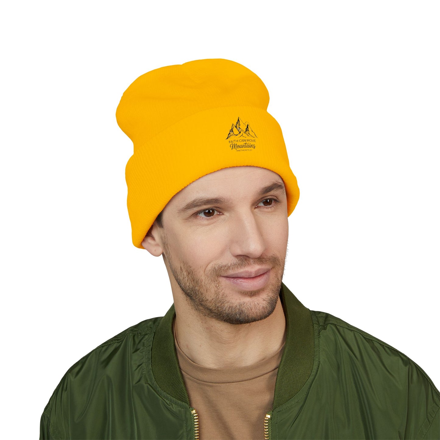 Beanie Faith Can Move Mountains Matthew 17:20