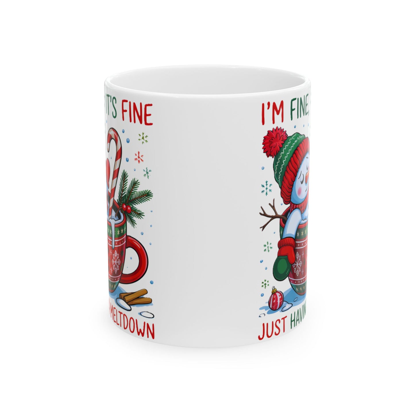 Mug - Fueled by Hot Cocoa Ceramic Mug (11oz, 15oz)