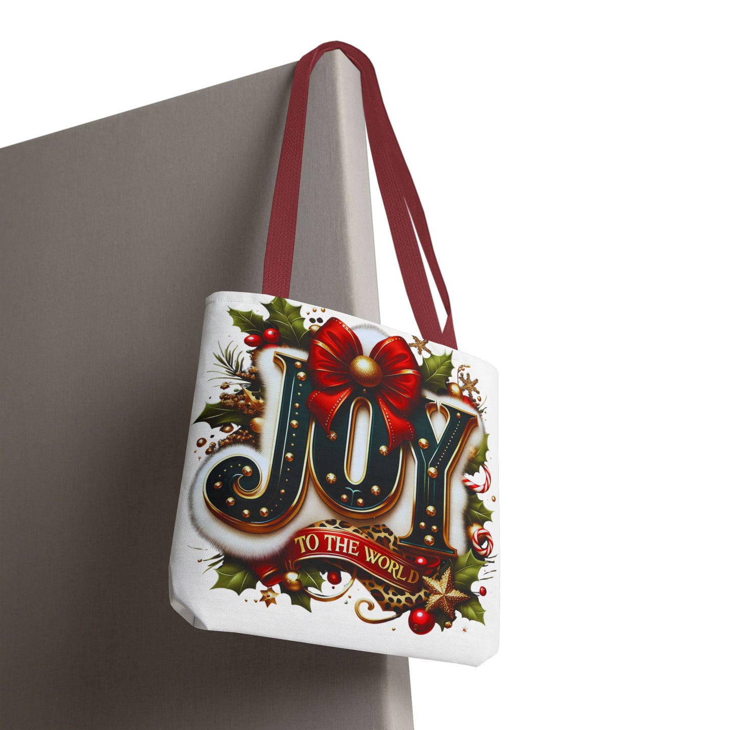 Tote Bag - Joy to the World Holiday Carryall