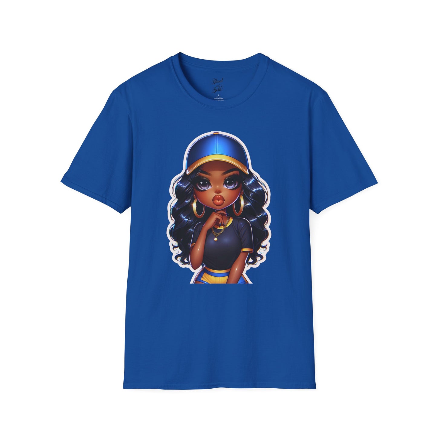 Graphic Tee: Bold & Beautiful Game Ready Glow Unisex Softstyle T-Shirt