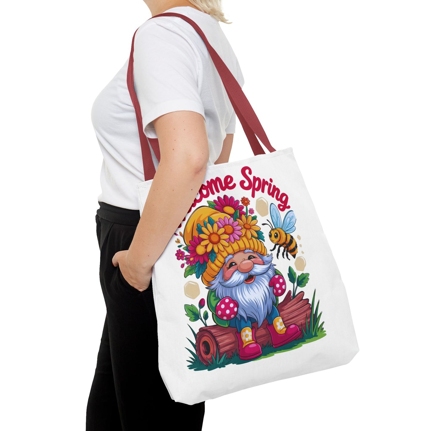 Spring Welcome Tote Bag