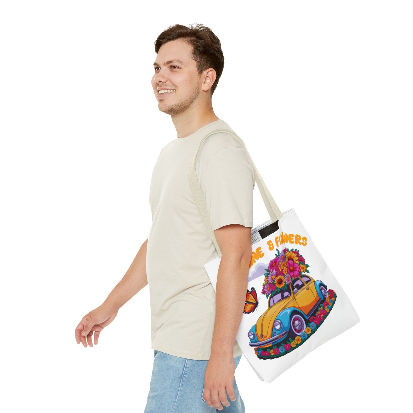 Sunshine & Flowers Tote Bag