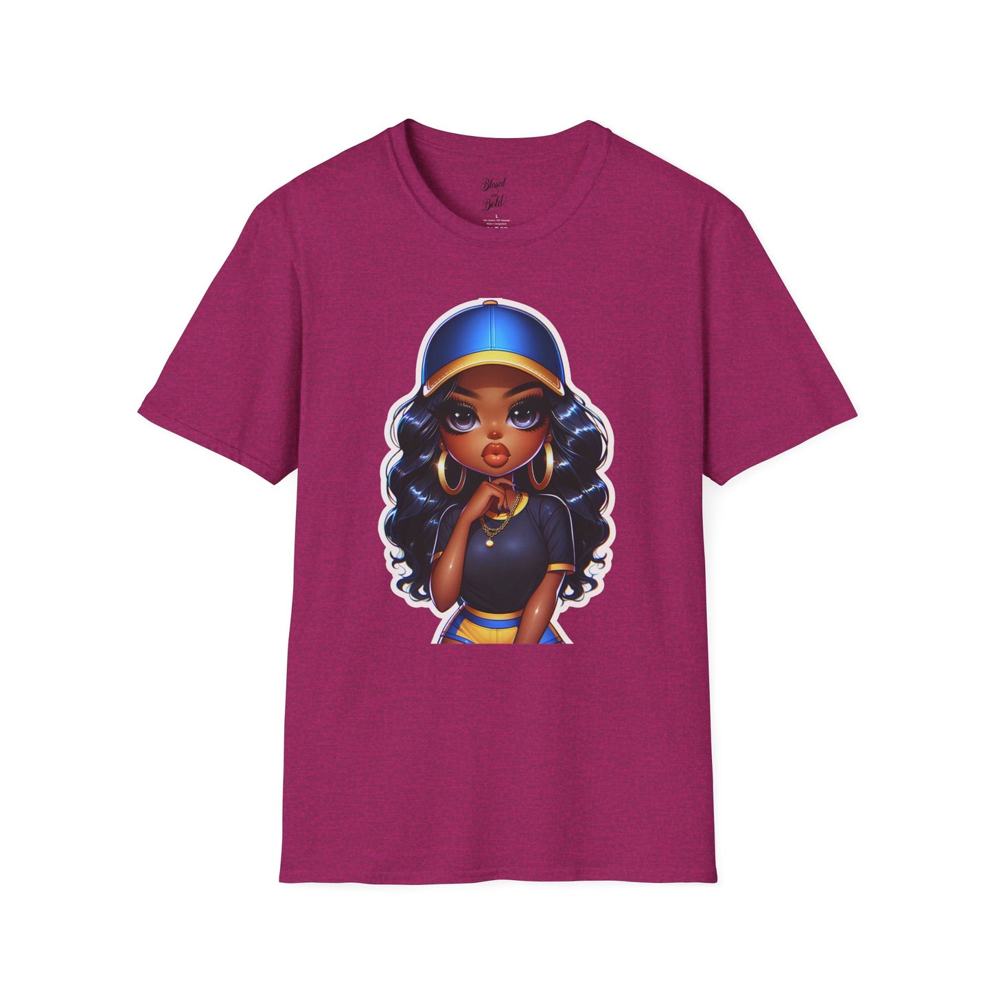 Graphic Tee: Bold & Beautiful Game Ready Glow Unisex Softstyle T-Shirt