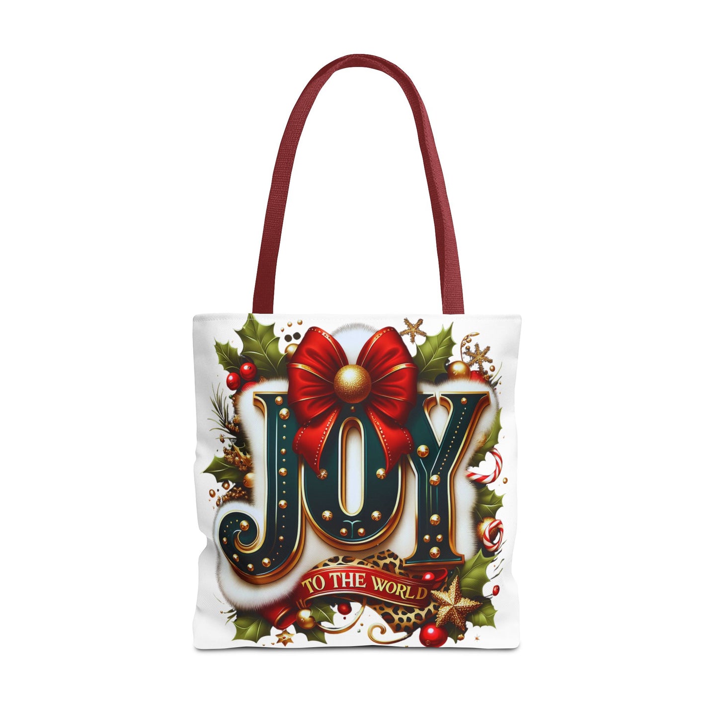 Tote Bag - Joy to the World Holiday Carryall