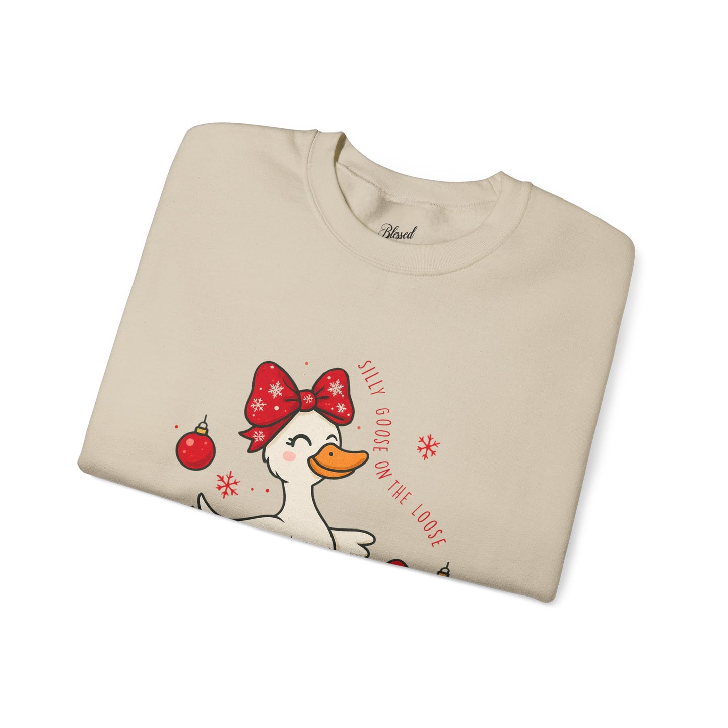Sweatshirt - Silly Goose on the Loose Print
