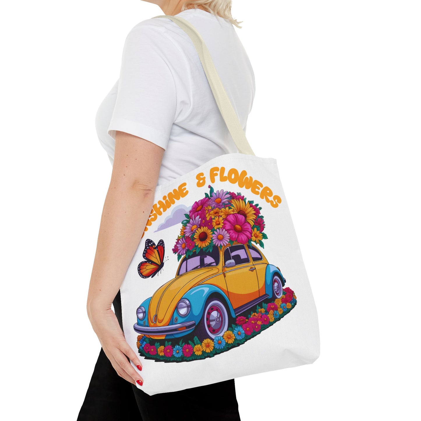 Sunshine & Flowers Tote Bag